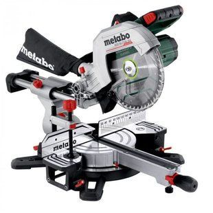 Акумуляторна торцювальна пила Metabo KGS 18 LTX BL 254, 2 акб LiHD 18 V, 8 Ah 614254810 фото