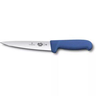 Кухонний ніж обвалочний Victorinox Fibrox Boning 15 см Синій (5.6002.15) 5.6002.15 фото