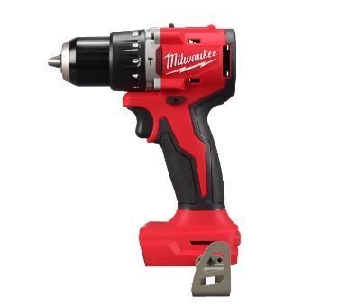 Дриль-шуруповерт з ударом акумуляторний безщітковий MILWAUKEE, M18 BLPDRC-0X, 60,5Нм (каркас, кліпса для ременя, HDкейс) 4933492821 фото