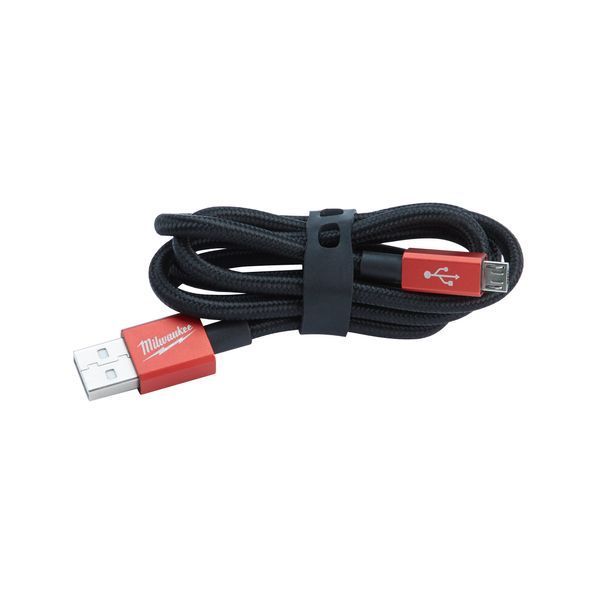 Зарядний пристрій Micro-USB MILWAUKEE, QUSB, 220В 4932459888 фото