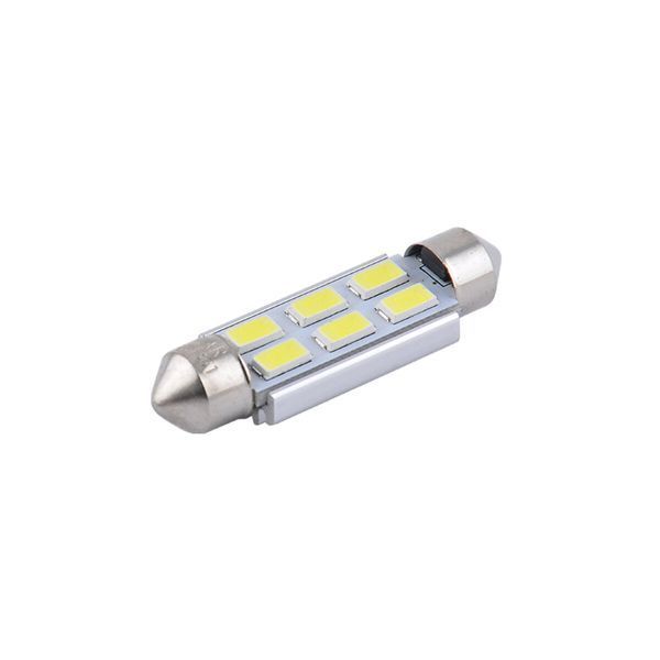 LED автолампа Solar 12V SV8.5 T11x41 6SMD white, 2шт SL1361 фото