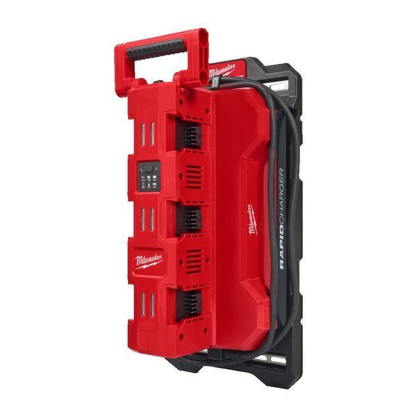 Зарядний пристрій PACKOUT MILWAUKEE, M18 MPC6EU на 6 акумуляторів 4932498551 фото