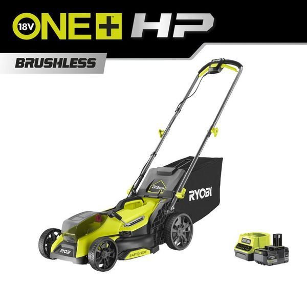 Газонокосарка акумуляторна безщіткова RYOBI RY18LMX33A-150 5133006287 фото