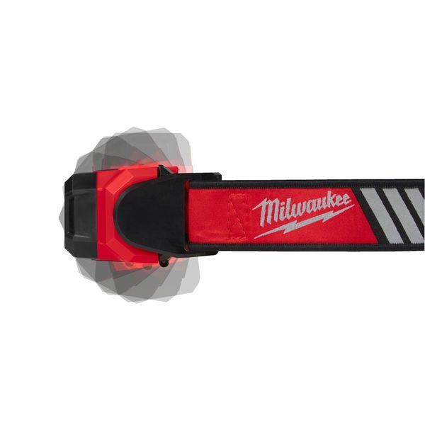 Ліхтар світлодіодний акумуляторний налобний MILWAUKEE, L4 HL-VIS-301 4933479768 фото