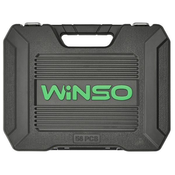 Професійний набір інструментів в кейсі Winso Pro 1/2 , 1/4 72Т, CR-V, 56од. 924056 фото