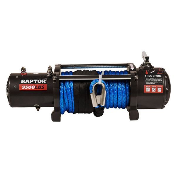 Лебідка Molder Raptor 9500lbs (5.5hp/4.1kw; 265:1) синтетичний трос MA23096 фото