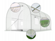 Посилена садова теплиця парник LEOBRO Garden 10м2 White (LB-10M25W) LB-10M25W фото 3