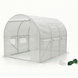 Садова теплиця парник LEOBRO Garden 6м2 2Х3м White (LB-G101-WHT) LB-G101-WHT фото 1