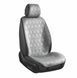 Комплект преміум накидок для сидінь CarLife Racer, grey SC20204 фото 1