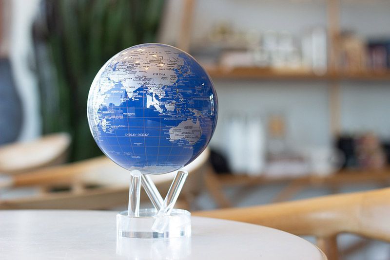 Гіро-глобус Solar Globe Mova Політична карта 11,4 см (MG-45-BSE) MG-45-BSE фото