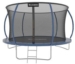 Батут із внутрішньою захисною сіткою 312 см LEOBRO Premium Pro 10FT BLUE LBPPRO-10FTBLUE фото