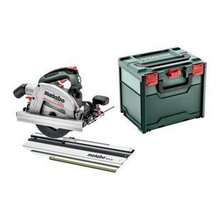 Акумуляторна ручна дискова пила Metabo KS 18 LTX 66 BL Set, без акб в кейсі з торцювальною шиною 691194000 фото