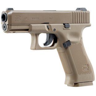 Пістолет пневматичний Umarex GLOCK 19X FDE 4.5 мм 1003755 фото