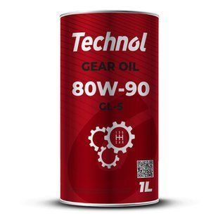 Трансмісійне масло Technol Gear Oil 80W-90 GL-5, 1л TL90656 фото