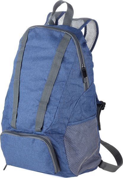 Рюкзак складний Troika BAGPACK , синій RUC01/DB фото