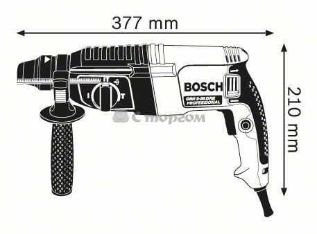 Перфоратор SDS-plus Bosch GBH 2-26 DRE (0611253708) 0611253708 фото