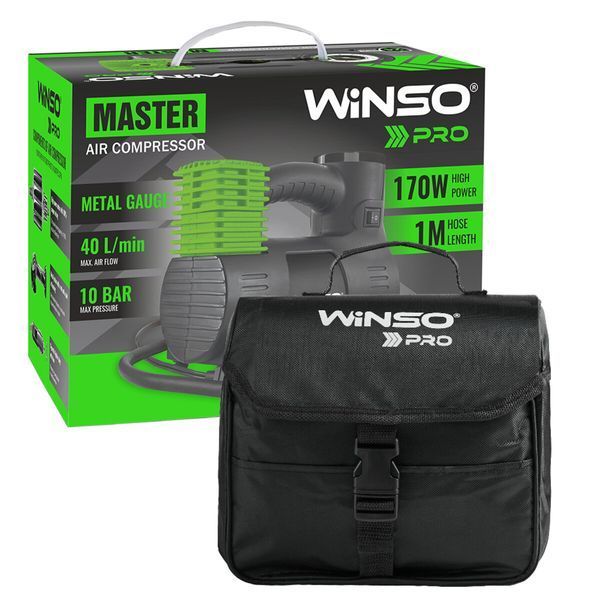 Компресор автомобільний Winso Pro Master 12В, 10 Атм, 40 л/хв 135000 135000 фото
