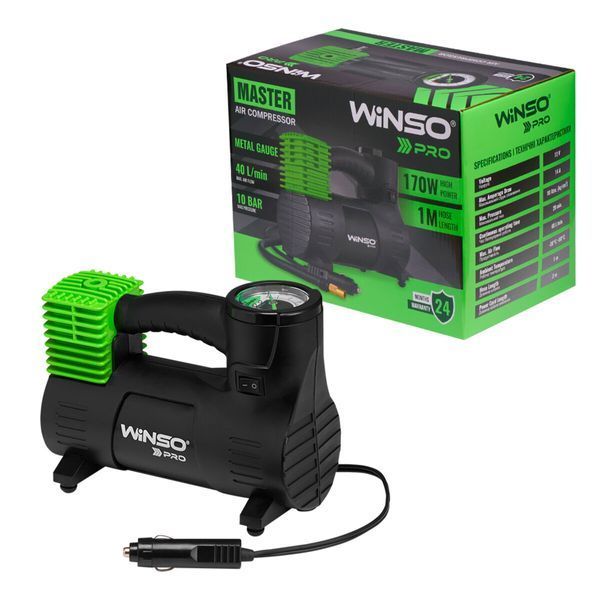 Компресор автомобільний Winso Pro Master 12В, 10 Атм, 40 л/хв 135000 135000 фото