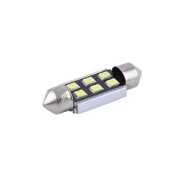 LED автолампа Solar 12V SV8.5 T11x36 6SMD white, 2шт SL1362 SL1362 фото