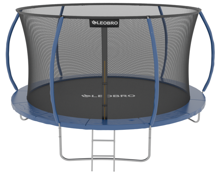 Батут із внутрішньою захисною сіткою 312 см LEOBRO Premium Pro 10FT BLUE LBPPRO-10FTBLUE фото