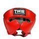 Шолом для боксу THOR 716 L / шкіра / червоний 716 (Leather) RED L фото 1