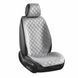 Комплект преміум накидок для сидінь CarLife Turbo, grey SC30204 фото 1