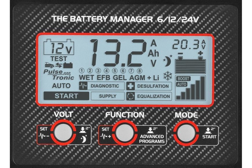 Зарядний пристрій Telwin DOCTOR CHARGE 50 230V 6V/12V/24V 807613 фото