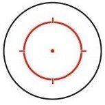 Коліматорний приціл Sig Sauer Romeo 4H Ballistic Circle Dot 0.5 MOA ADJ Graphite (SOR43011) 5002692 фото