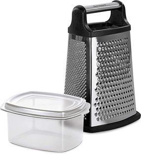 Терка 4-стороння з контейнером MY UTENSIL 8640006700 BARAZZONI 8640006700 фото