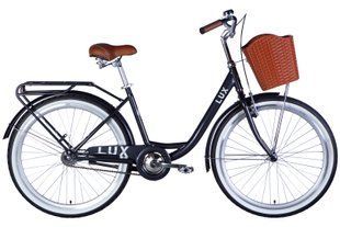 Велосипед уцінений ST 26 Dorozhnik LUX Velosteel рама-17 темно-сірий 2026 STK-D-26-481 фото
