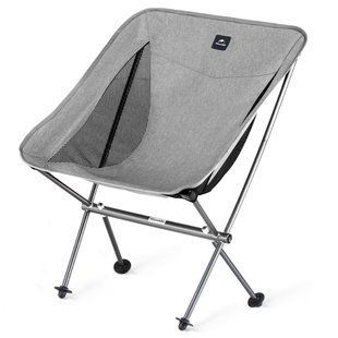 Стілець складаний ультралегкий Naturehike Stellaluna L04 CNK2450JJ015, розмір М, алюміній, сірий 6976023929892 фото