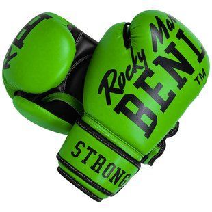 Рукавички боксерські Benlee CHUNKY B 8oz / PU / зелені 199261 (Neon green) 8 oz. фото