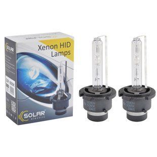 Ксенонова лампа Solar D2R 6000K, 85V, 35W PK32d-3, 2шт 8226 фото