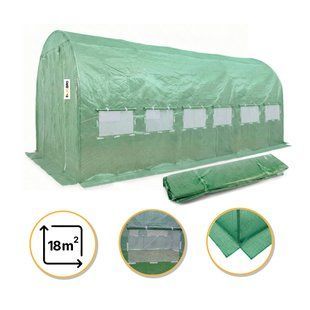 Плівка для теплиці LEOBRO 18м2 армована (LB-GC133-GRN) LB-GC133-GRN фото