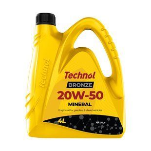 Моторне масло Technol Bronze 20W-50, 4л TL91264 фото