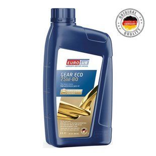 Трансмісійне масло EuroLub GEAR ECO 75W-80 1л 386001 фото