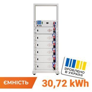 Акумулятор LP LiFePO4 Battery HVM 307,2V 100Ah (30720 Wh) BMS 125А AB Lrack white LP37902 фото