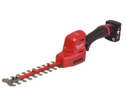 Кущоріз акумуляторний безщітковий MILWAUKEE, M12 FHT20-0, лезо 20см (каркас, картонне пакування) 4933479675 фото