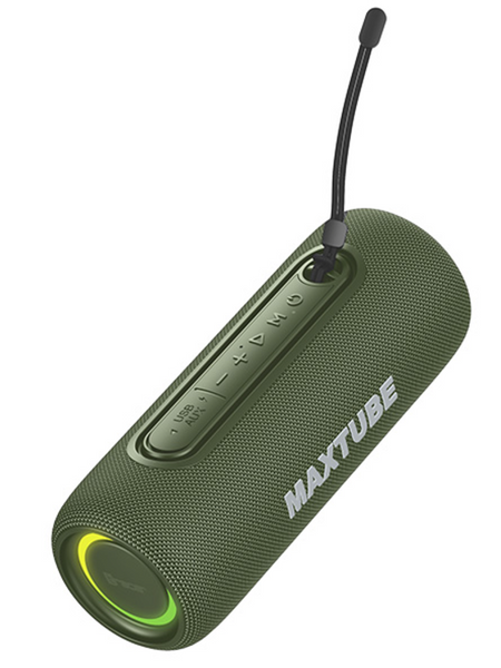 Bluetooth колонка Tracer MaxTube TWS Green 20W (TRAGLO47359) TRAGLO47359 фото