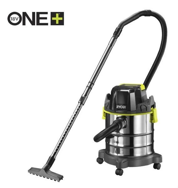 Пилосос акумуляторний будівельний RYOBI R18WDV-0 ONE+ 5133004724 фото
