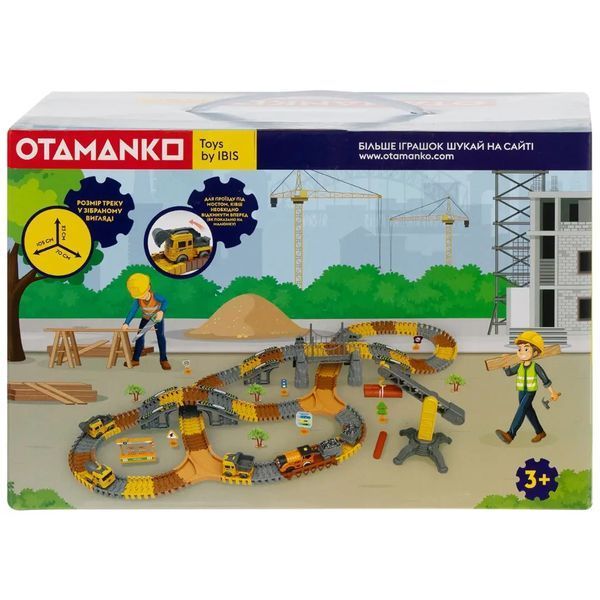 Ігровий набір OTAMANKO Автотрек Дивовижні пригоди: Будівельний майданчик 532.02.63 фото