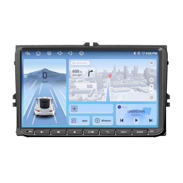 Штатна магнітола Volkswagen Skoda Android 9&Prime; 4x64Gb 8-Core DSP 4G v2 VW ANDROID 9" DSP 4G v2 фото