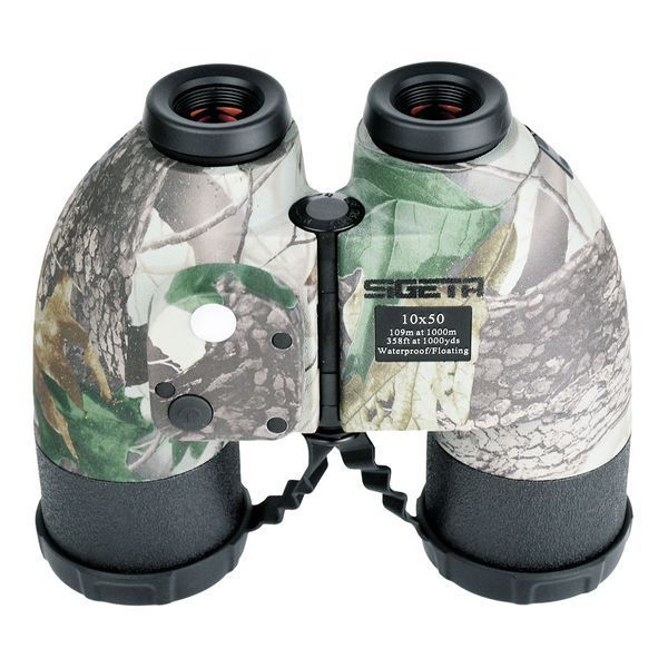 Бінокль SIGETA General 10x50 Camo floating/compass/reticle морський - Безкоштовна доставка 65860 фото