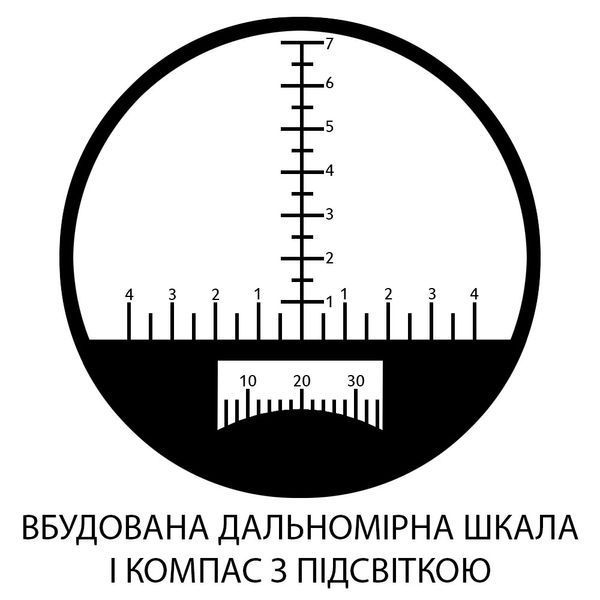 Бінокль SIGETA General 10x50 Camo floating/compass/reticle морський - Безкоштовна доставка 65860 фото