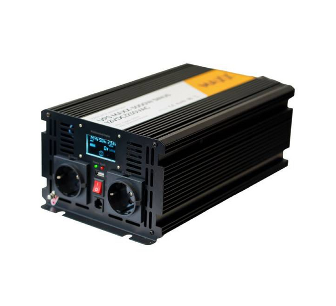 Комплект 4SUN MAXX SINUS 3000 W 12/230V 1500/3000W + VOLT AGM VRLA DEEP CYCLE 110Ah 12V Volt1104SUN3000W фото