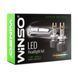Автолампа Winso LED H7 12/24V 130Вт 11000Лм 6500K CSP3570 2шт 799700 фото 2