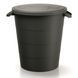 Бак для сміття Prosperplast Smooth 120 л, чорний 5905197463322 фото 1