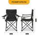 Розкладне туристичне крісло LEOBRO Lite Black (LB-1075) LB-1075 фото 2