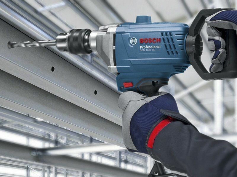 Дриль ударна мережева Bosch GBM 1600 RE (06011B0000) 06011B0000 фото