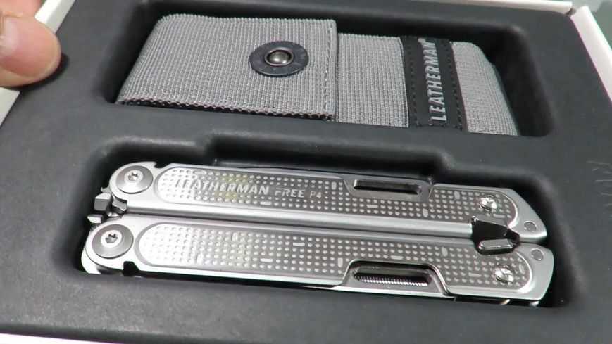 Мультитул Leatherman Free P4, синтетический чехол, картонна коробка (832642) 4007804 фото